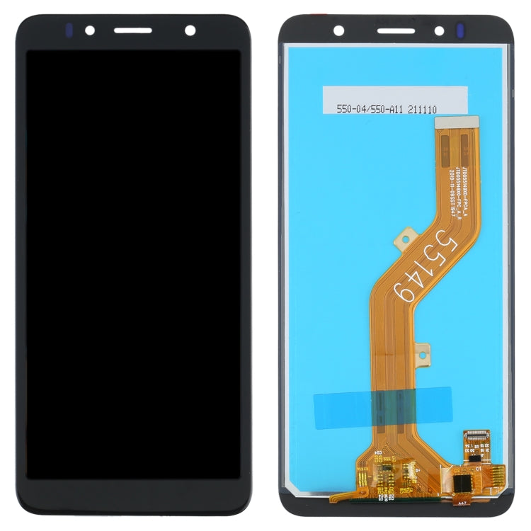 Itel A36 TFT LCD Screen with Digitizer Full Assembly - Replacement Touch Screen Display