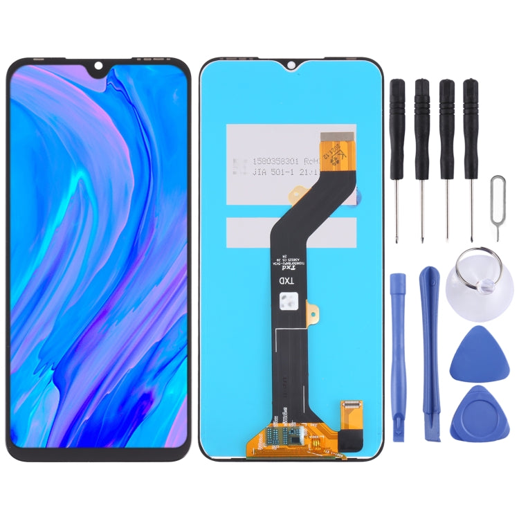 Itel S16 TFT LCD Screen with Digitizer Full Assembly - Replacement Display for Itel S16 Smartphones