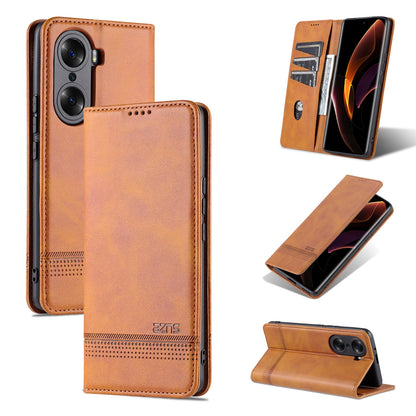 Honor 60 Pro Leather Wallet Case with Card Holder & Magnetic Closure