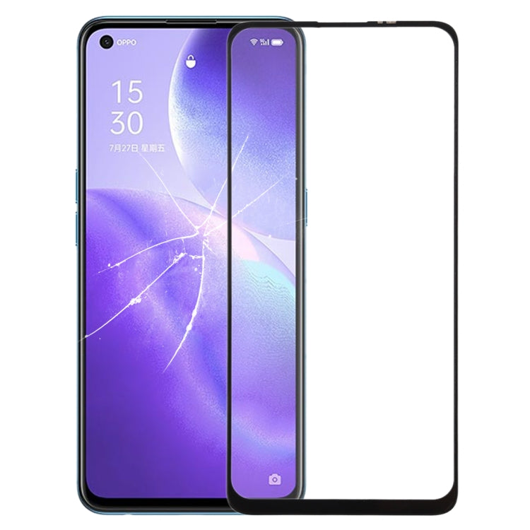 OPPO Reno5 Front Screen Outer Glass Lens with OCA Adhesive - Replacement for Broken Screens