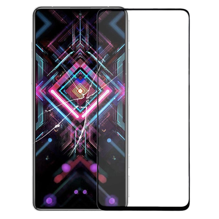 Xiaomi Redmi K40 Gaming Front Screen Outer Glass Lens with OCA Clear Adhesive - Replacement Part