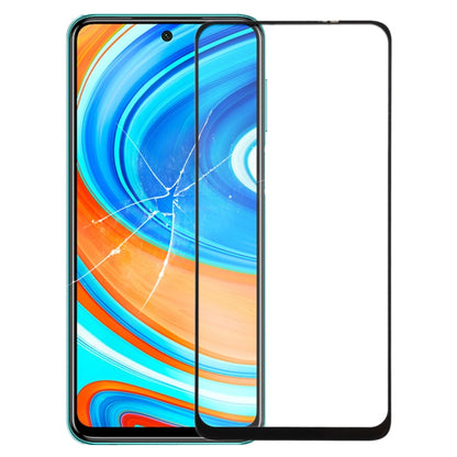 Xiaomi Redmi Note 9 Pro Front Glass Lens Replacement with OCA Clear Adhesive - Premium Quality Repair Part