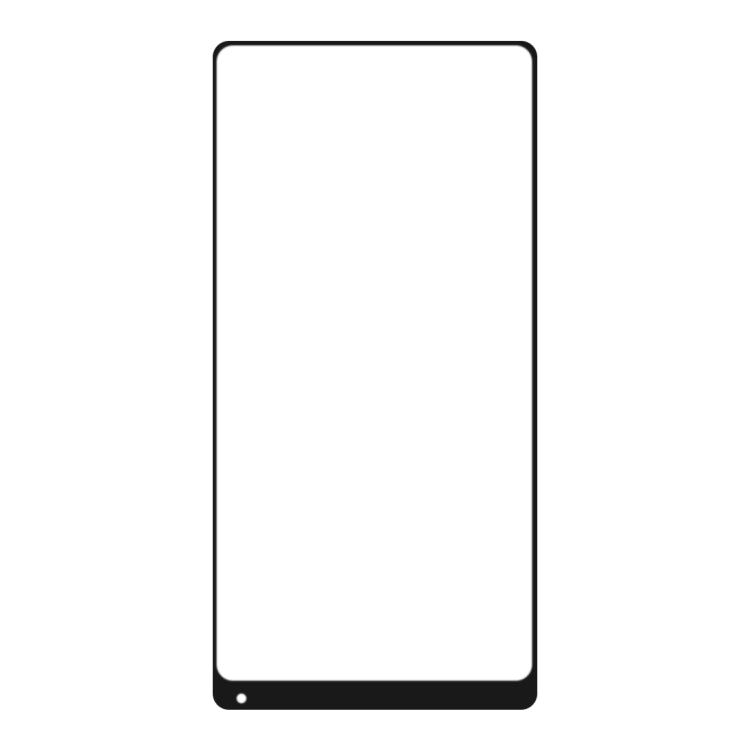 Xiaomi Mi Mix 2S Front Screen Outer Glass Lens with OCA Clear Adhesive - Replacement Part (White)