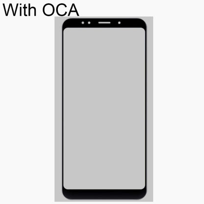 Xiaomi Redmi Note 5 Replacement Front Glass Lens with OCA Adhesive - Black, Perfect Fit & Quality Checked