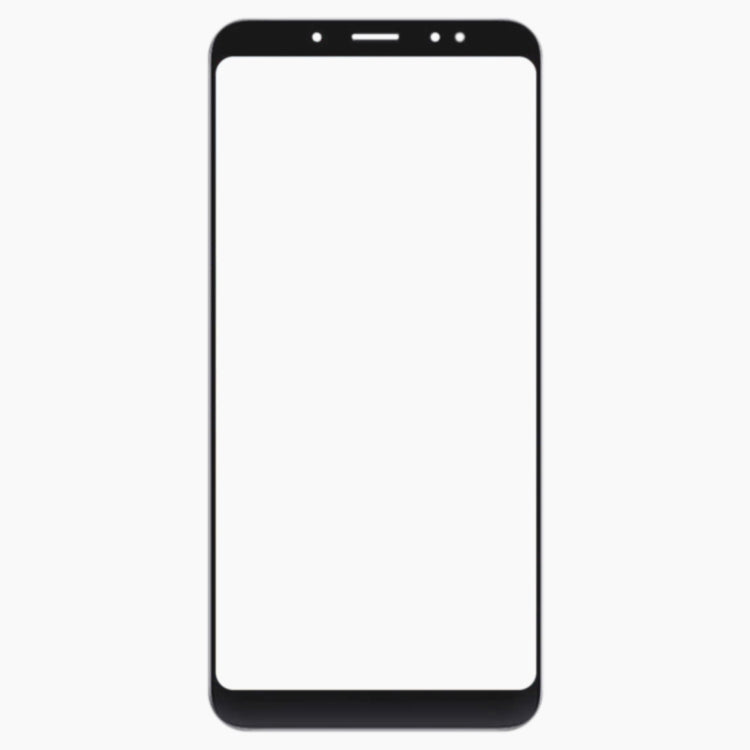 Xiaomi Redmi Note 5 Replacement Front Glass Lens with OCA Adhesive - Black, Perfect Fit & Quality Checked