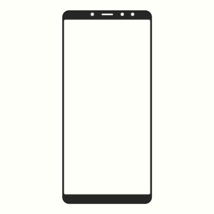 Xiaomi Mi 6X / A2 Front Screen Outer Glass Lens with OCA Adhesive - Replacement (Black)