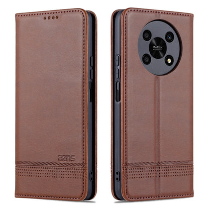 Honor X30 Leather Wallet Case with Card Holder & Magnetic Closure