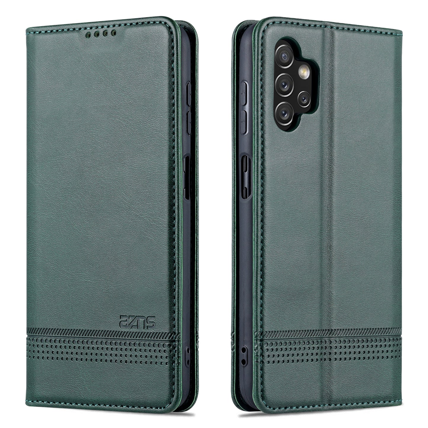 Samsung Galaxy A13 4G Leather Wallet Case with Card Holder & Magnetic Closure