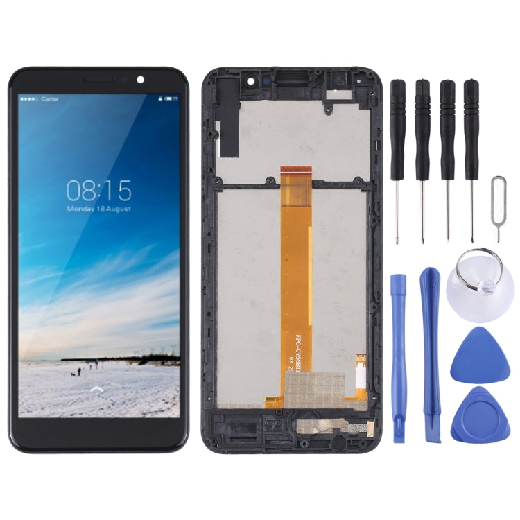 Original LCD Screen Assembly with Frame for Cubot J5 - Digitizer Replacement, Full Testing Recommended