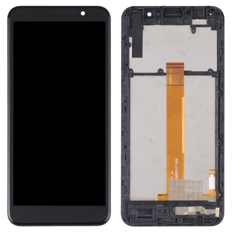 Original LCD Screen Assembly with Frame for Cubot J5 - Digitizer Replacement, Full Testing Recommended