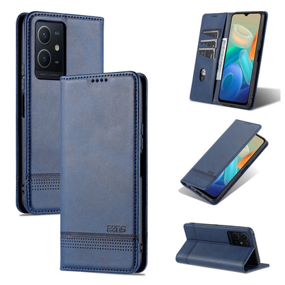 Vivo Y33s 5G/Y75 5G Leather Wallet Case with Card Holder & Magnetic Closure