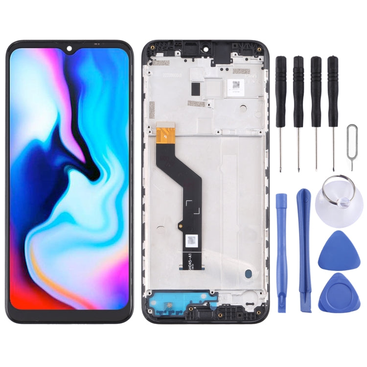 OEM Lenovo K12 (2019) LCD Screen & Digitizer Full Assembly with Frame (Black) - Replacement Display