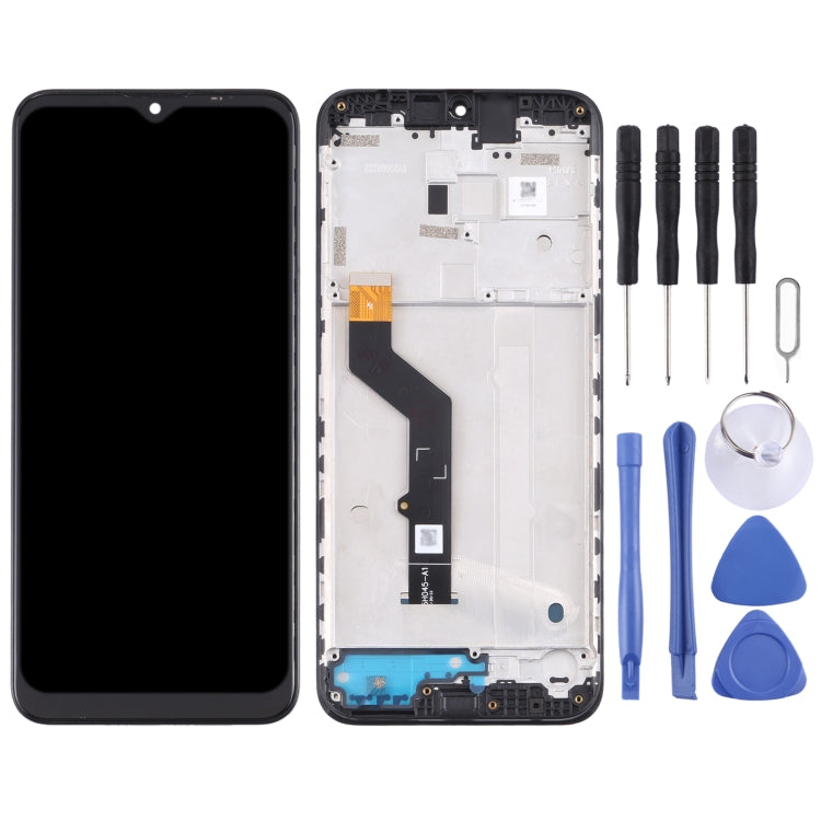 OEM Lenovo K12 (2019) LCD Screen & Digitizer Full Assembly with Frame (Black) - Replacement Display