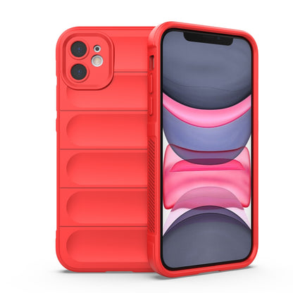 iPhone 11 Magic Shield TPU + Flannel Phone Case - Stylish, Durable, and Lightweight Protection