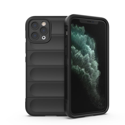 iPhone 11 Pro Magic Shield TPU + Flannel Phone Case - Stylish, Durable, and Lightweight Protection