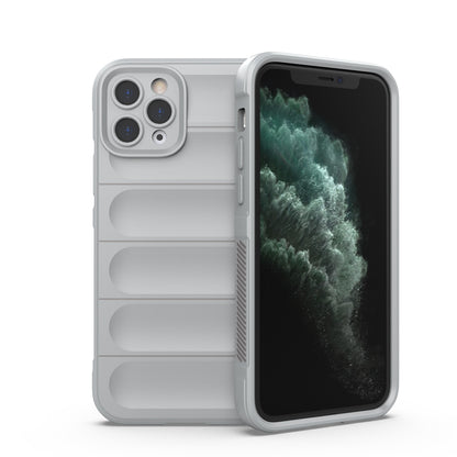 iPhone 11 Pro Max Magic Shield TPU + Flannel Phone Case - Stylish, Durable, and Lightweight Protection