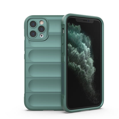 iPhone 11 Pro Max Magic Shield TPU + Flannel Phone Case - Stylish, Durable, and Lightweight Protection