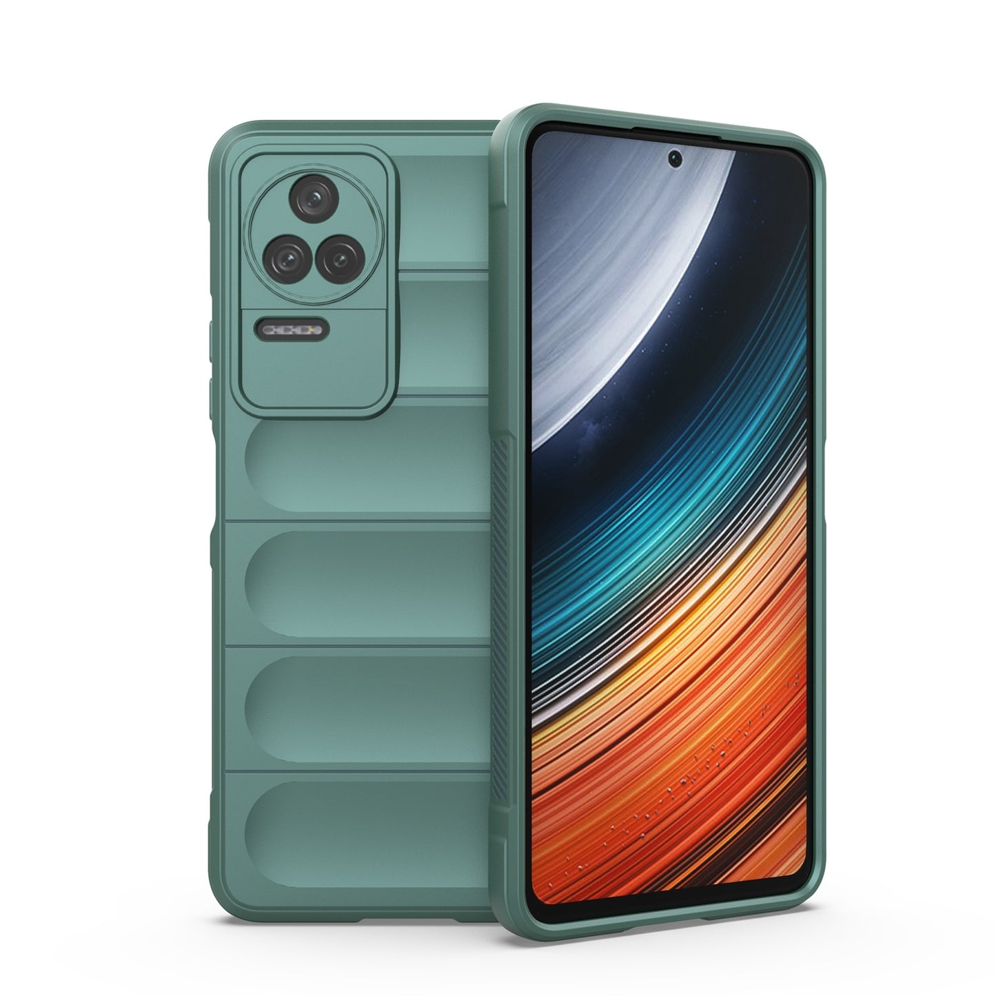 Xiaomi Redmi K40S Magic Shield TPU + Flannel Phone Case - Stylish, Durable, and Lightweight Protection