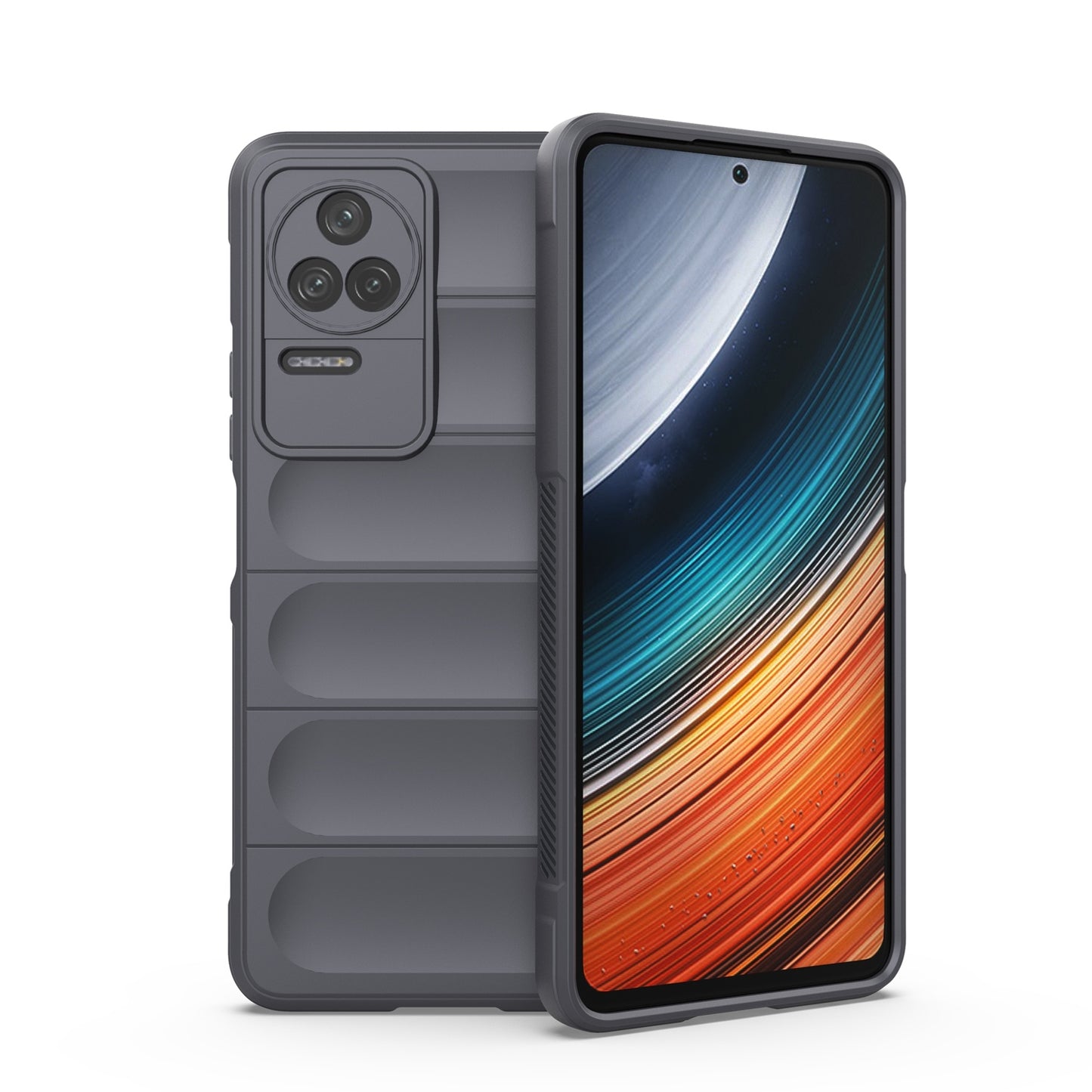 Xiaomi Redmi K40S Magic Shield TPU + Flannel Phone Case - Stylish, Durable, and Lightweight Protection