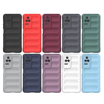 Xiaomi Redmi K40S Magic Shield TPU + Flannel Phone Case - Stylish, Durable, and Lightweight Protection