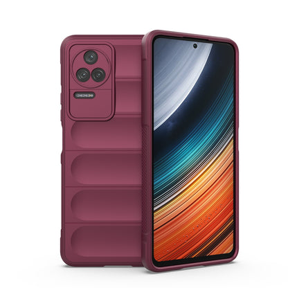 Xiaomi Redmi K40S Magic Shield TPU + Flannel Phone Case - Stylish, Durable, and Lightweight Protection