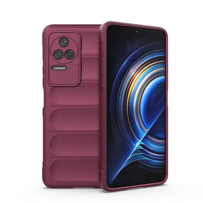 Xiaomi Redmi K50 Pro Magic Shield TPU + Flannel Phone Case - Stylish, Durable, and Lightweight Protection