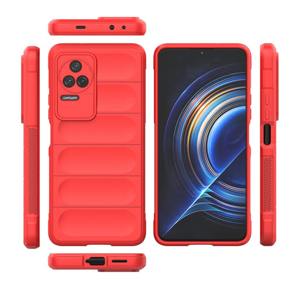 Xiaomi Redmi K50 Pro Magic Shield TPU + Flannel Phone Case - Stylish, Durable, and Lightweight Protection