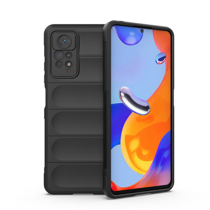 Xiaomi Redmi Note 11 Pro Magic Shield TPU + Flannel Phone Case - Stylish, Durable, and Lightweight Protection