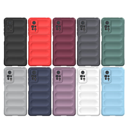 Xiaomi Redmi Note 11 Pro Magic Shield TPU + Flannel Phone Case - Stylish, Durable, and Lightweight Protection