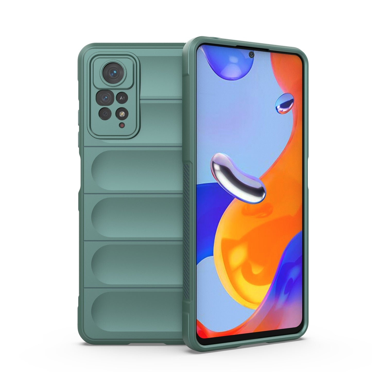 Xiaomi Redmi Note 11 Pro Magic Shield TPU + Flannel Phone Case - Stylish, Durable, and Lightweight Protection