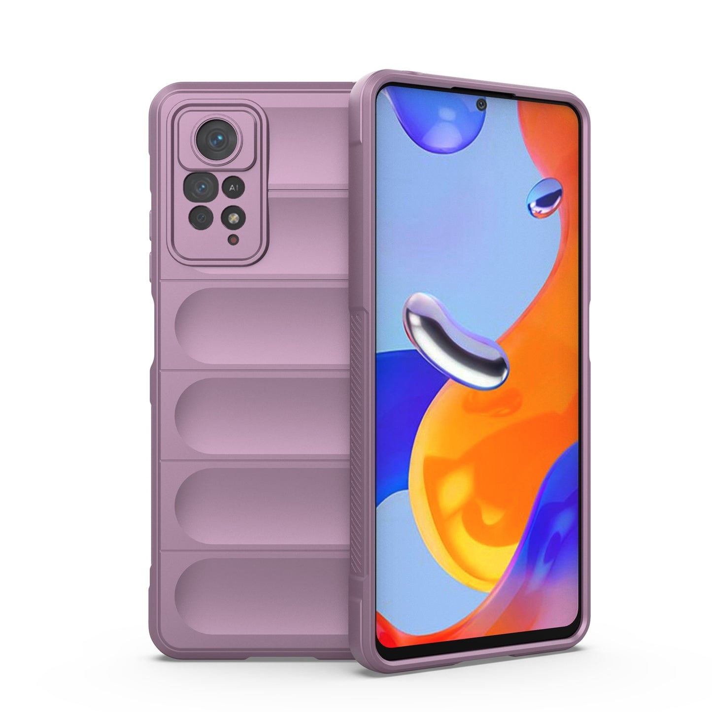 Xiaomi Redmi Note 11 Pro Magic Shield TPU + Flannel Phone Case - Stylish, Durable, and Lightweight Protection