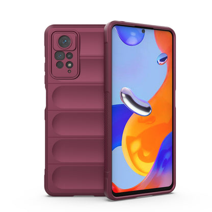 Xiaomi Redmi Note 11 Pro Magic Shield TPU + Flannel Phone Case - Stylish, Durable, and Lightweight Protection