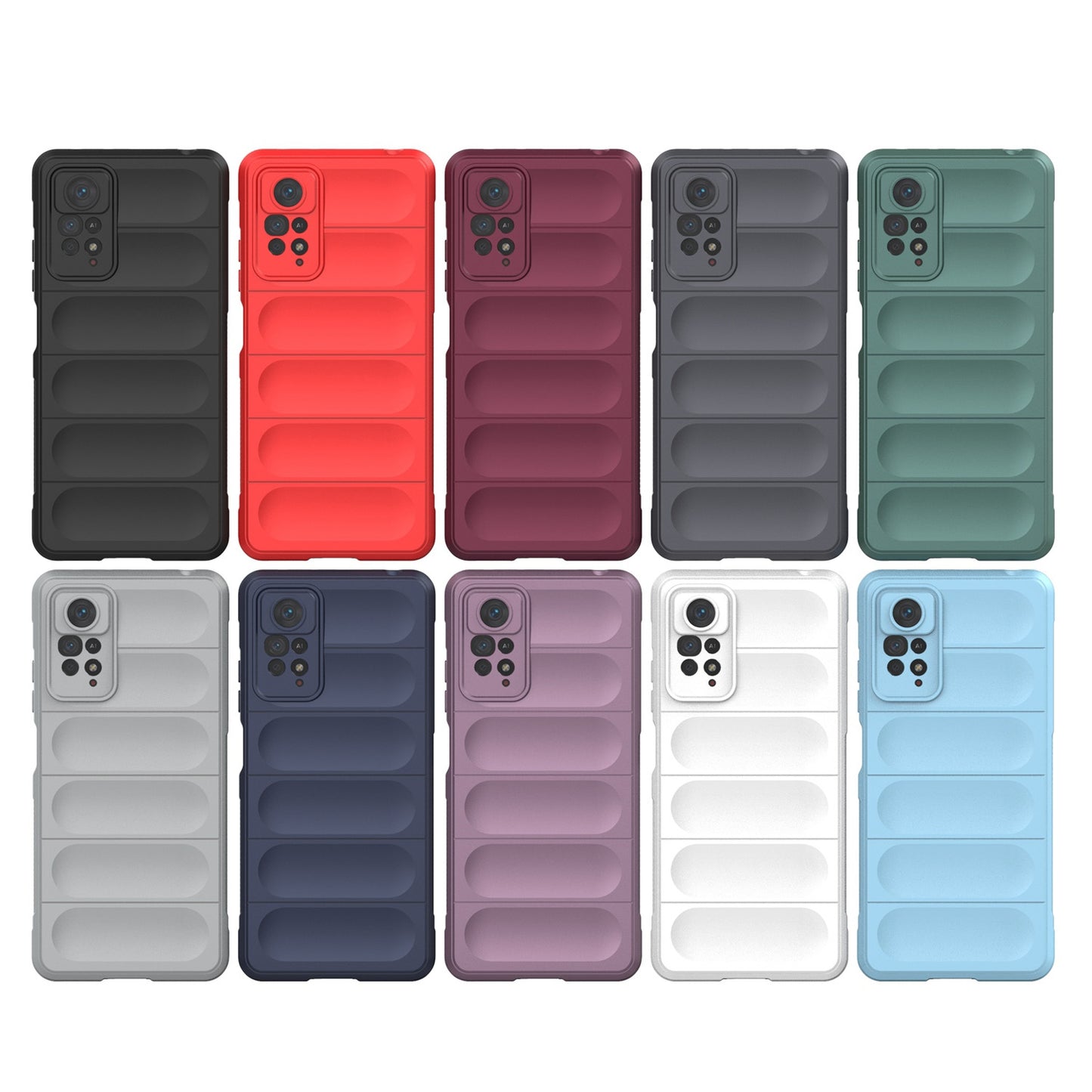 Xiaomi Redmi Note 11 Pro Magic Shield TPU + Flannel Phone Case - Stylish, Durable, and Lightweight Protection