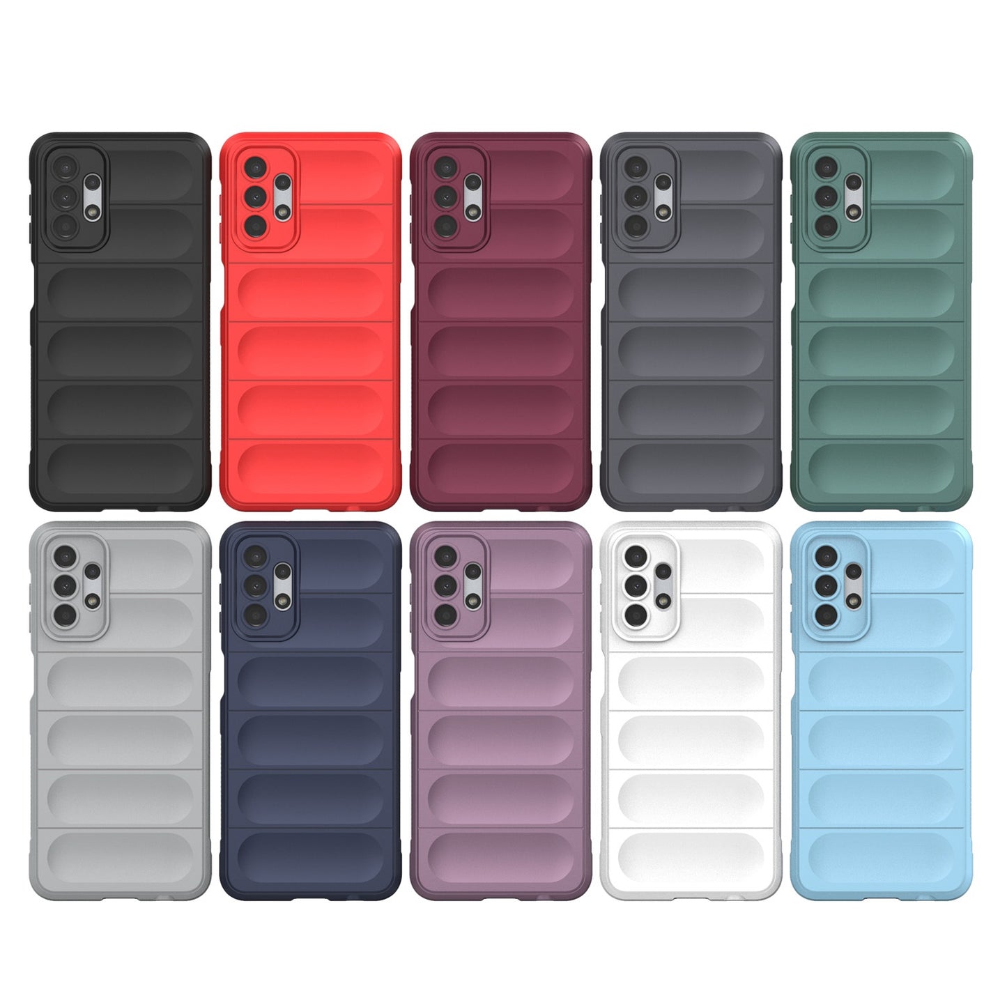 Samsung Galaxy A13 4G Magic Shield TPU + Flannel Phone Case - Stylish, Durable, and Lightweight Protection