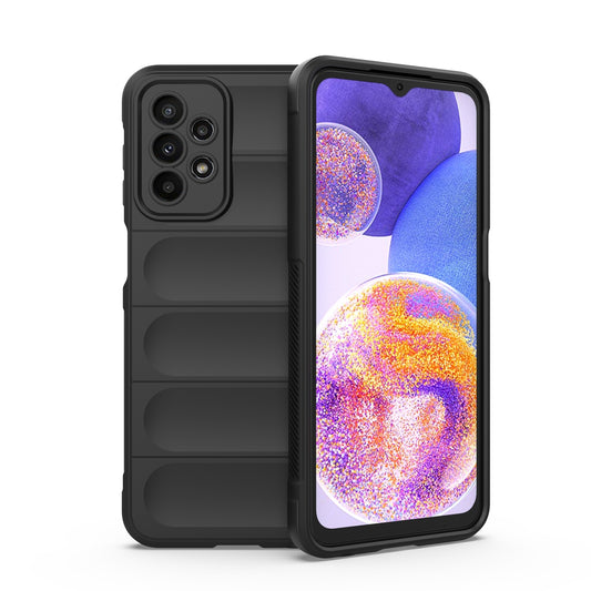 Samsung Galaxy A23 Magic Shield TPU + Flannel Phone Case - Stylish, Durable, and Lightweight Protection