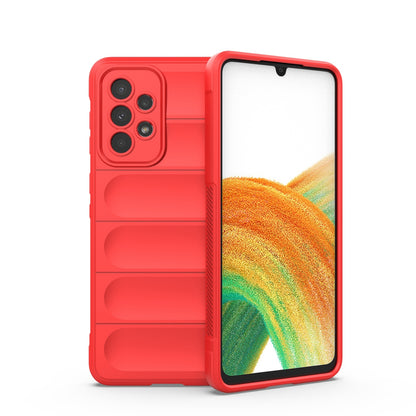 Samsung Galaxy A33 5G Magic Shield TPU + Flannel Phone Case - Stylish, Durable, and Lightweight Protection