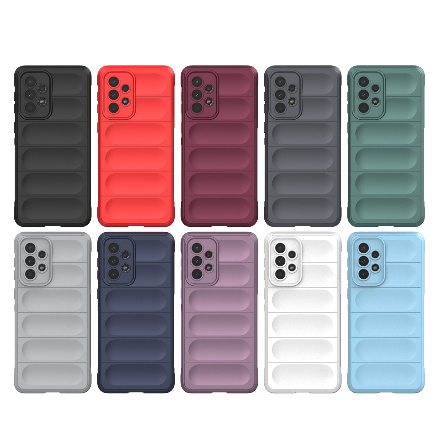 Samsung Galaxy A33 5G Magic Shield TPU + Flannel Phone Case - Stylish, Durable, and Lightweight Protection