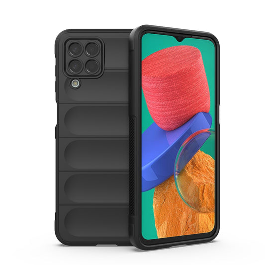 Samsung Galaxy M33 5G Magic Shield TPU + Flannel Phone Case - Stylish, Durable, and Lightweight Protection