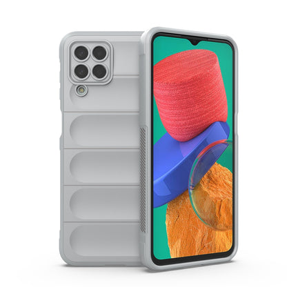 Samsung Galaxy M33 5G Magic Shield TPU + Flannel Phone Case - Stylish, Durable, and Lightweight Protection