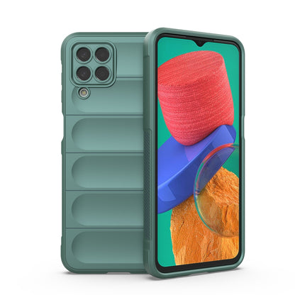 Samsung Galaxy M33 5G Magic Shield TPU + Flannel Phone Case - Stylish, Durable, and Lightweight Protection