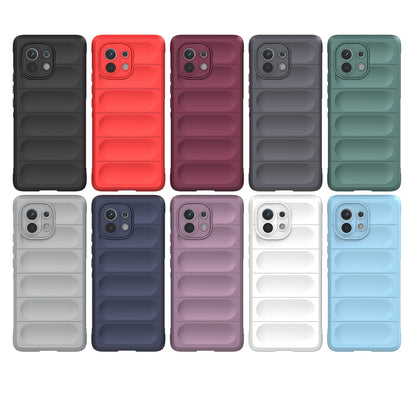 Xiaomi Mi 11 Magic Shield TPU + Flannel Phone Case - Stylish, Durable, and Lightweight Protection