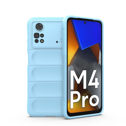 Xiaomi Poco M4 Pro 4G Magic Shield TPU + Flannel Phone Case - Stylish, Durable, and Lightweight Protection