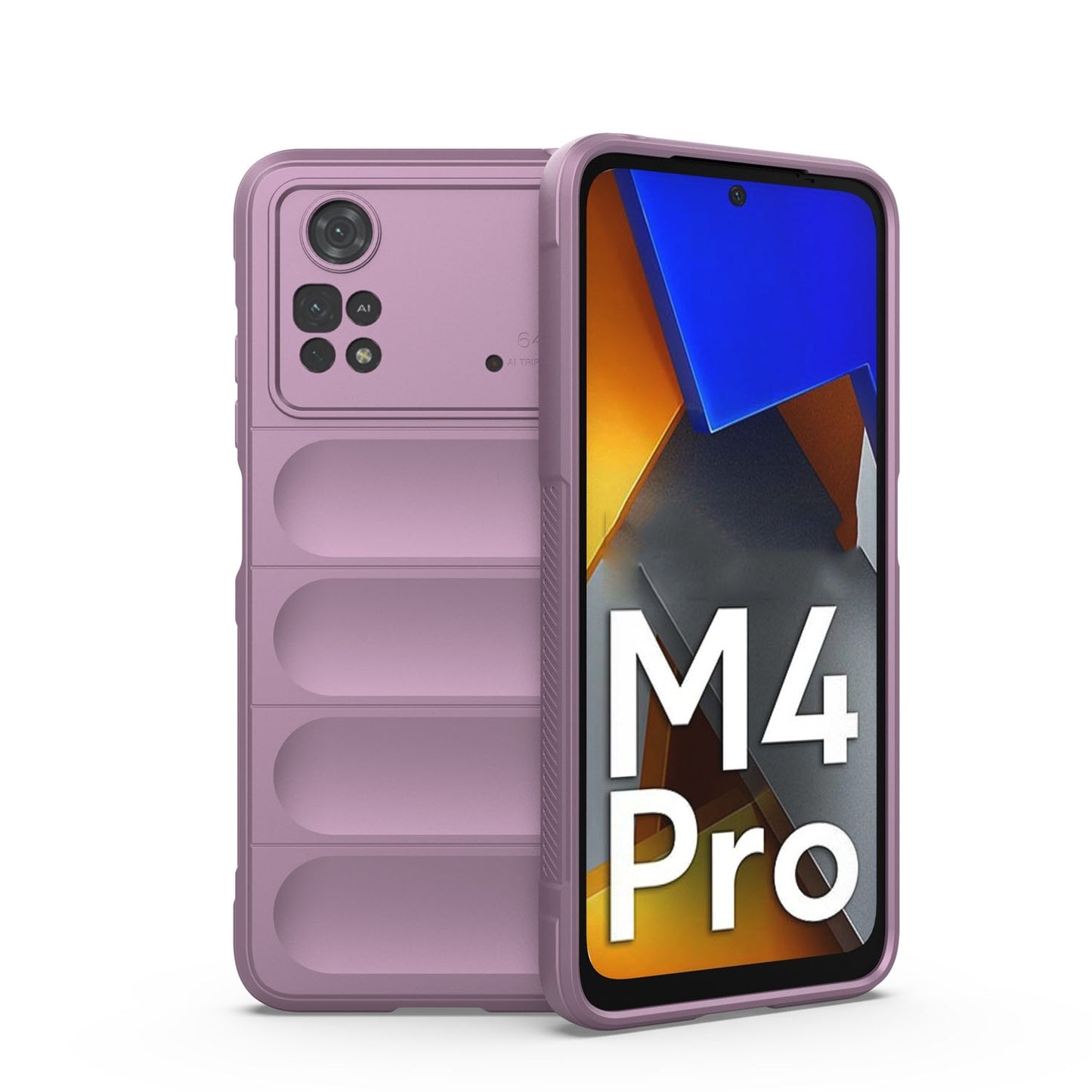 Xiaomi Poco M4 Pro 4G Magic Shield TPU + Flannel Phone Case - Stylish, Durable, and Lightweight Protection