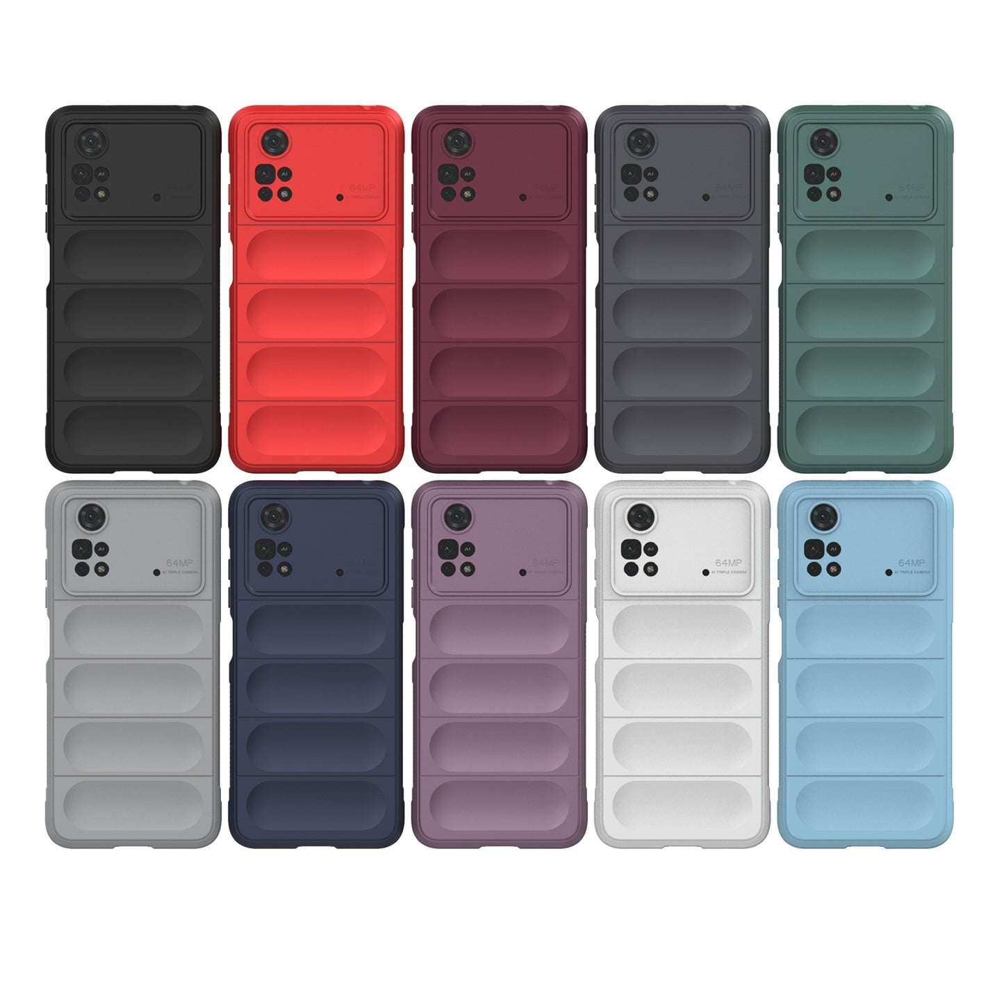 Xiaomi Poco M4 Pro 4G Magic Shield TPU + Flannel Phone Case - Stylish, Durable, and Lightweight Protection