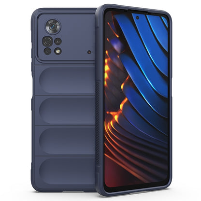 Xiaomi Poco X4 Pro 5G Magic Shield TPU + Flannel Phone Case - Stylish, Durable, and Lightweight Protection