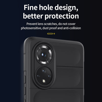 Huawei Nova 9 Pro Magic Shield TPU + Flannel Phone Case - Stylish, Durable, and Lightweight Protection