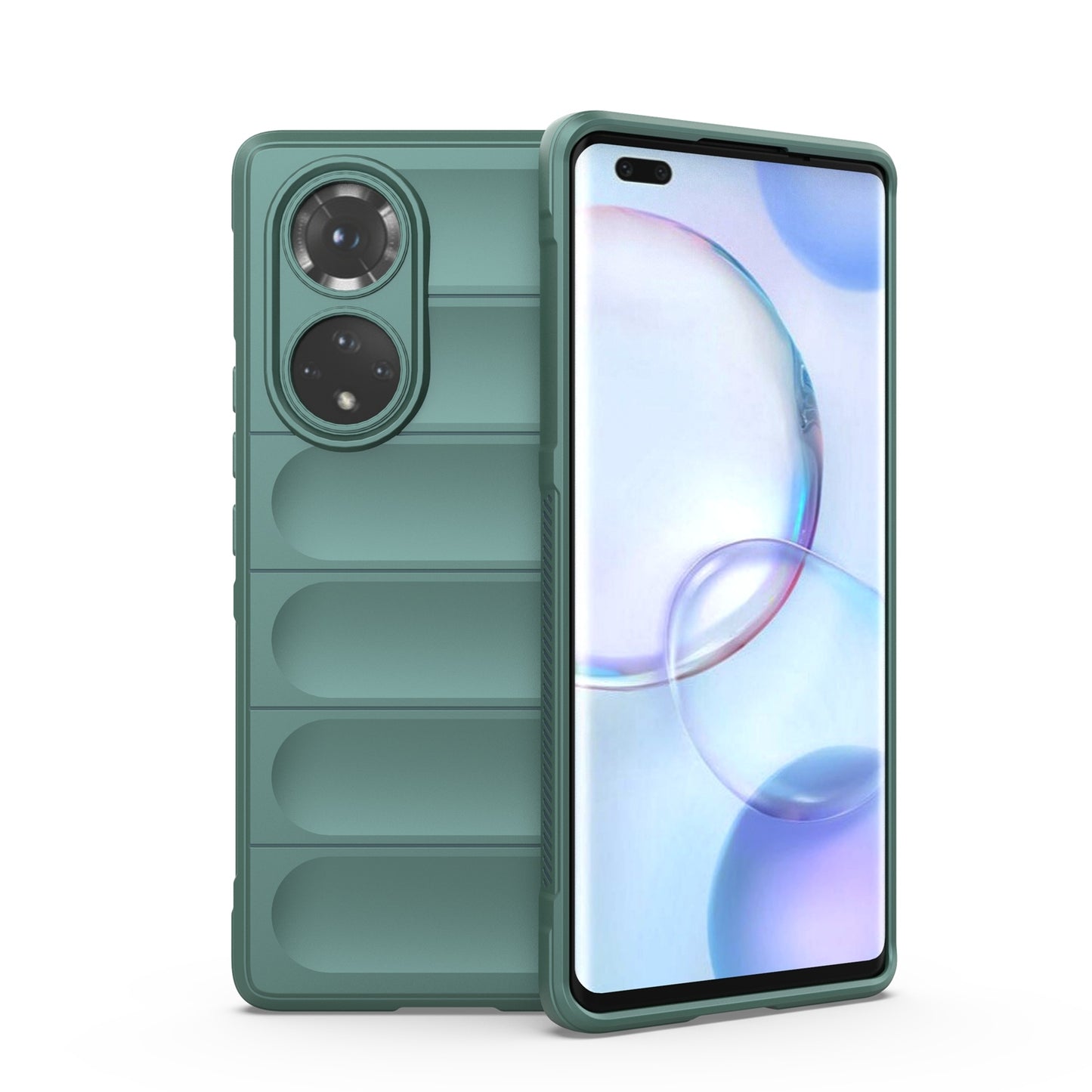 Honor 50 Pro Magic Shield TPU + Flannel Phone Case - Stylish, Durable, and Lightweight Protection