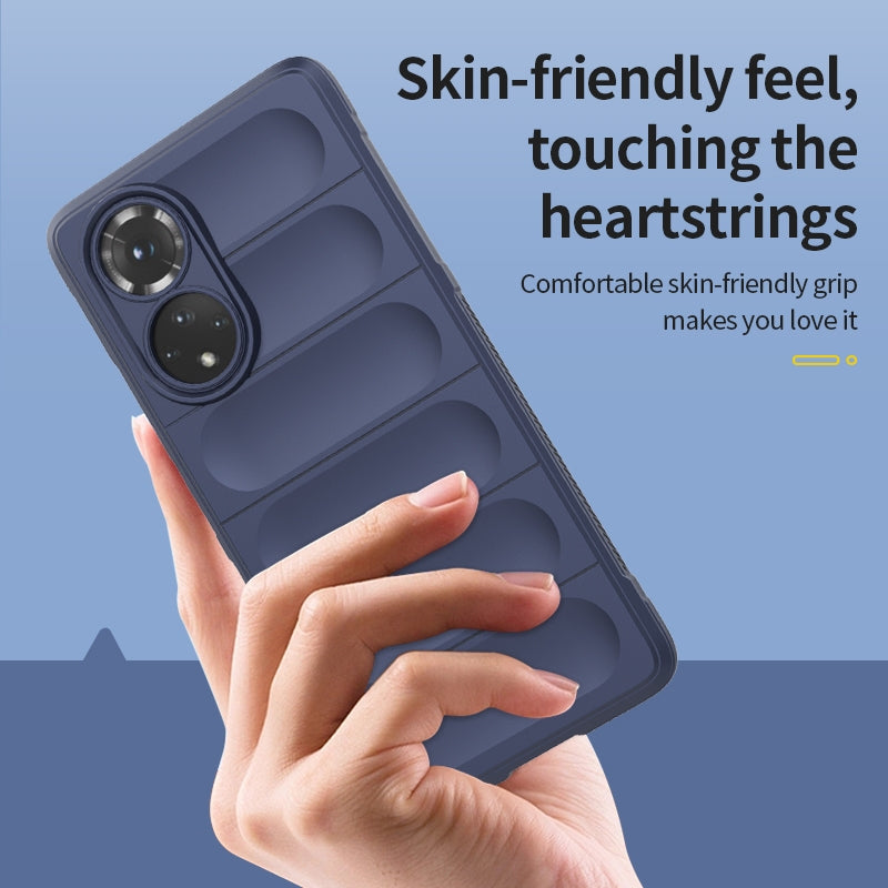 Huawei Nova 9 Pro Magic Shield TPU + Flannel Phone Case - Stylish, Durable, and Lightweight Protection