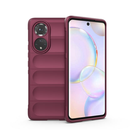 Huawei Nova 9 Magic Shield TPU + Flannel Phone Case - Stylish, Durable, and Lightweight Protection