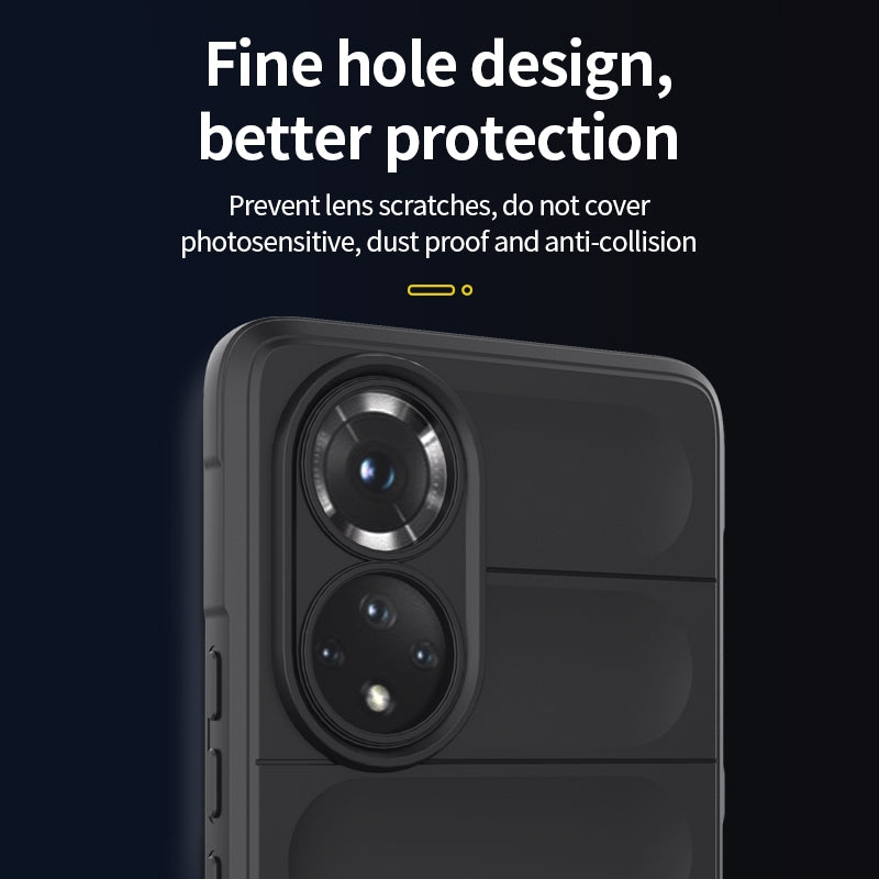 Huawei Nova 9 Magic Shield TPU + Flannel Phone Case - Stylish, Durable, and Lightweight Protection